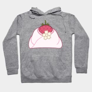 Sakura strawberry daifuku Hoodie